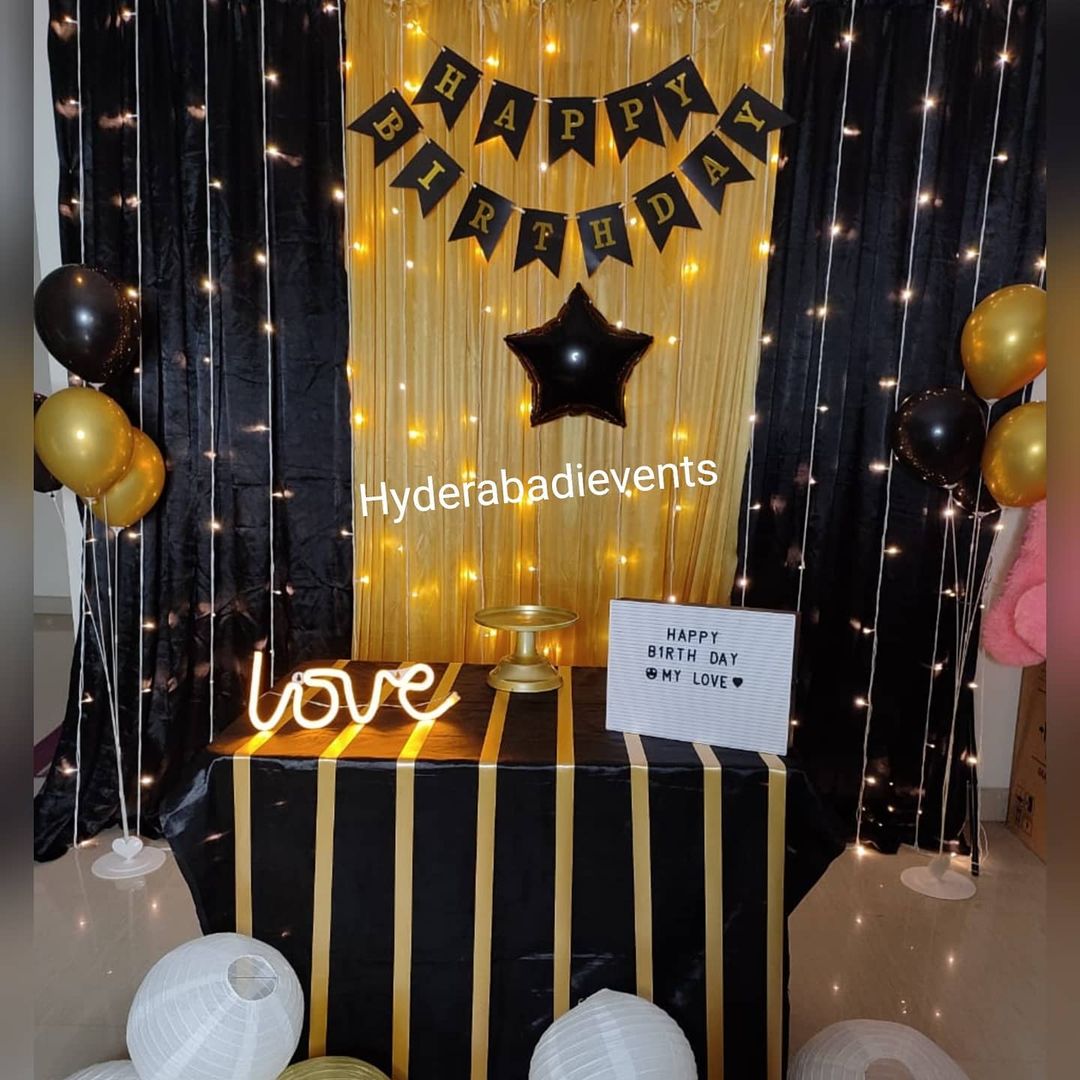 Simple 8 by 8 Birthday Backdrop